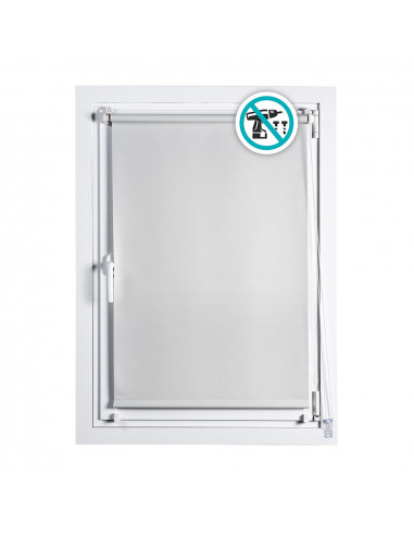 Store clip&fix night& day ivoire opaque 120x180cm