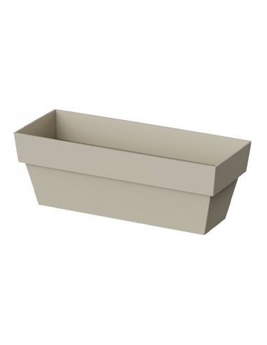 Limited jardinière 10x25cm ecru plastiken