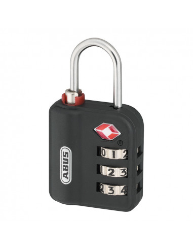 Cadenas a combinaison 147tsa/30 b abus tsa douanes 30mm blister