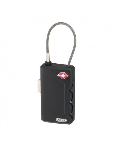 Cadenas a combinaison 148tsa/30 abus tsa 30mm blister retractable