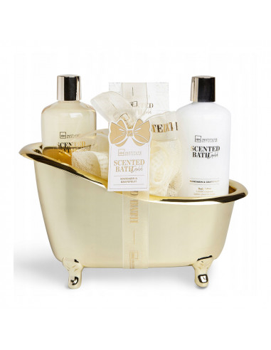 Panier de baignoire doré