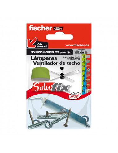 Solufix lampes évent de plafond 502689 fischer