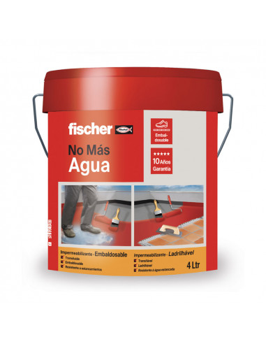 Carrelage imperméable terr 4l 564133 fischer