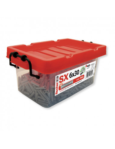 Boîte sx 6x30 - 1 000unités 503313 fischer