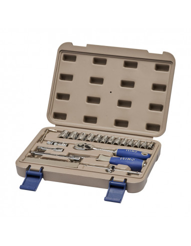 Jeu de douilles et embouts 1/4", 35 pièces 109-35-4 irimo