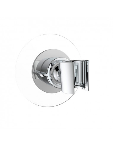 Support de douche 360°, chrome 25479100 wenko