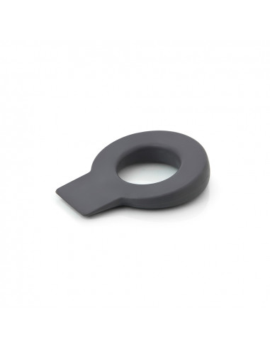 Retenue type cale pour porte pendable lock mod.660 plastique anthracite