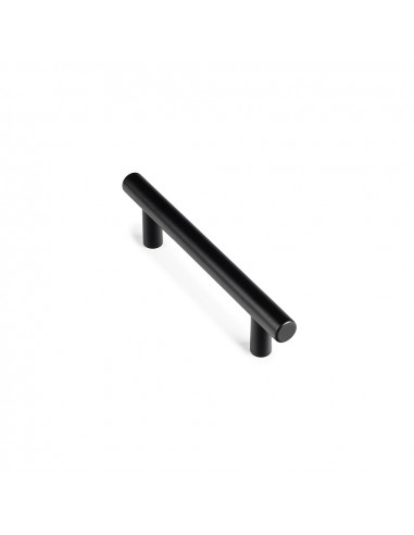 Lot 4 poignée de meuble inox noir mat mod. 891h entr'axe 96mm. rei