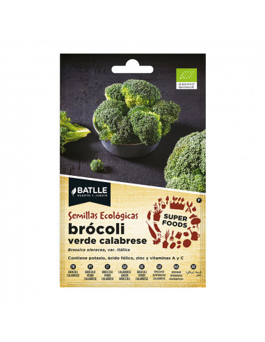 Brocoli calabrese "super aliments" eco 680003bols batlle