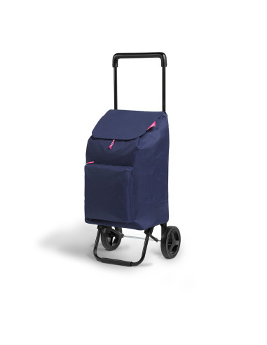 Chariot de courses argo blue 45l 30kg gimi 169292