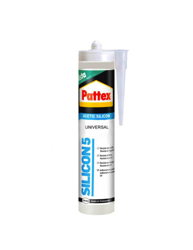 Pattex silicone universelle transparente 280ml. 1534267