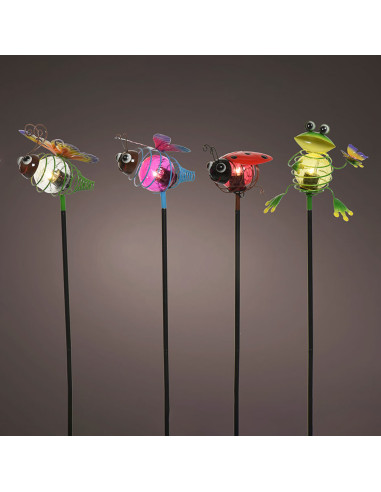Lumière solaire en forme d'animaux du jardin 898092 couleurs/modèles assortis