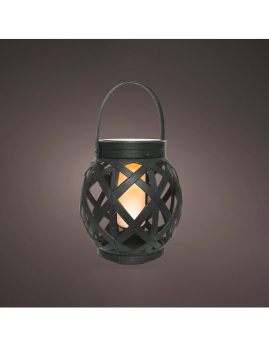 Torche solaire led effet flamme 898198