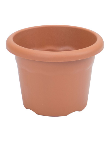 Pot d'injection couleur terracotta ø18cm plastikenpot d'injection couleur terracotta ø18cm plastiken