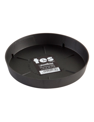 Plaque d'injection pour pot tes ø14cm plastiken anthracite