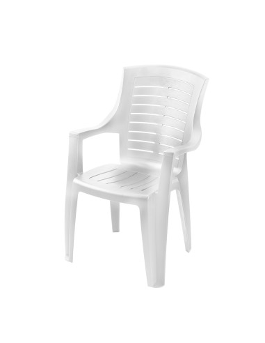 Chaise "talia" couleur blanc tal050bi progarden