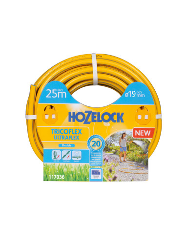 Tuyau tricoflex ultraflex ø19mm 25m 117036 hozelock