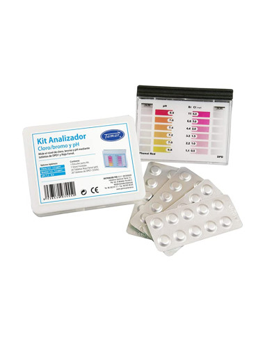 Kit de test dpd1 chlore, brome et ph 1175600000 tamar