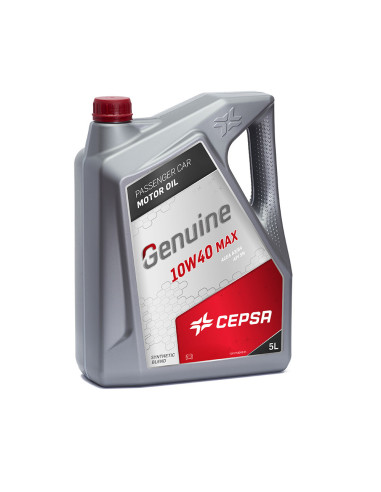 Lubrifiant voiture d'origine 10w40 max can 5l. cepsa