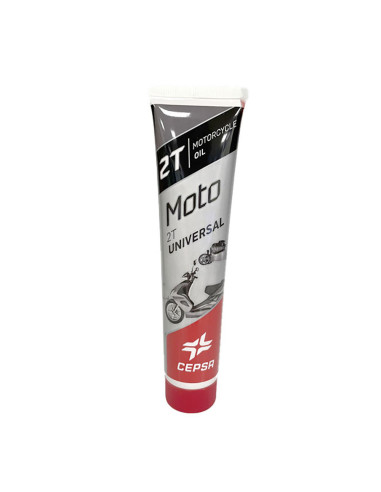 Lubrifiant moto 2t tube universel 125ml cepsa.