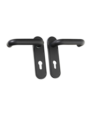 Ensemble de plaques de poignée+trou de serrure pour portes coupe-feu 1.07070.26.0 cisa