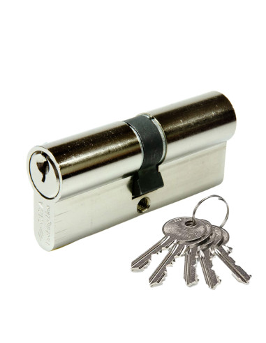Logo cylindre 30x30mm nickel came courte 08010.07.0.12.lc cisa