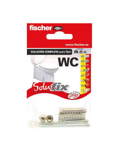 kit de fixation wc 569819 solufix fischer