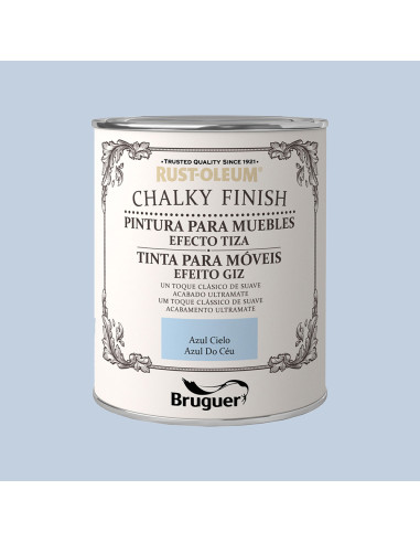 Rust-oleum crayon finition bleu ciel meubles 0,750l 5397549 bruguer