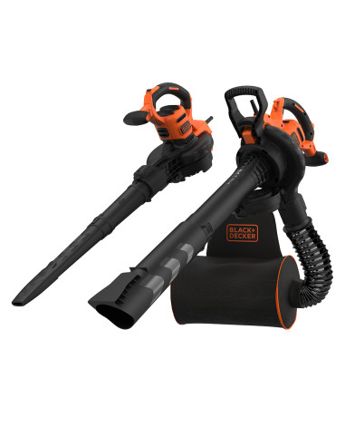 Aspirateur sac à dos black+decker 3000w et broyeur