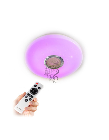 Plafonnier led avec haut-parleur lumavox v0103688