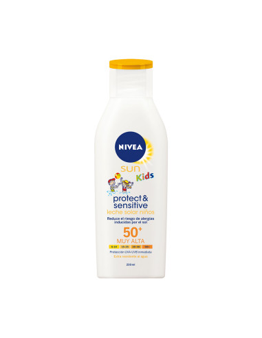 Nivea protect&sensitive kids 50+200ml
