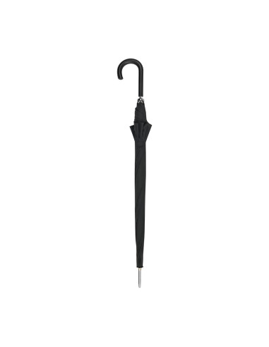 Parapluie de golf automatique 8 nervures ø75cm manchette courbe clima noir
