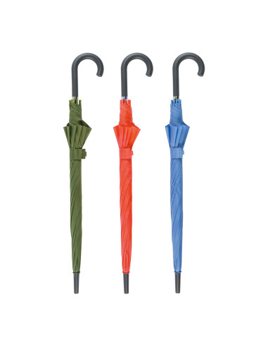 Parapluie automatique 8 ribs ø61cm pongee matte fist uvp 50+clima couleurs / modèles assortis