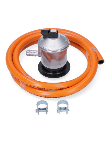 kit régulateur de gaz + tuyau edragas