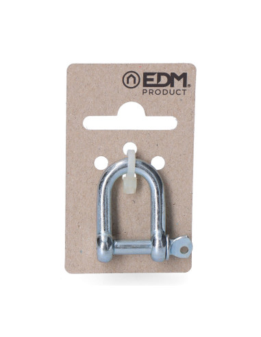 Manille galvanisée 6mm 1/4" edm