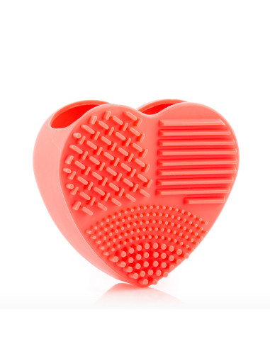Nettoyant pinceaux et pinceaux de maquillage coeur v0101013 innovagoods