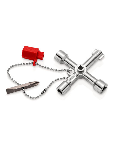 Clés pour armoires de commande 76mm knipex. 00 11 03