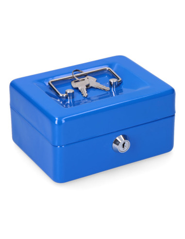 Coffre coffre-fort cfc09 152x118x80mm bleu m13391 micel