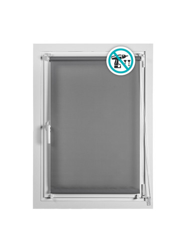 Stores roulants clip & fix 75x180cm gris asphalte stor planet
