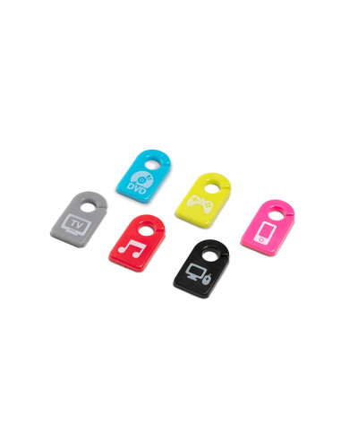 Identificateur de câble assorti inofix couleurs / modèles assortis