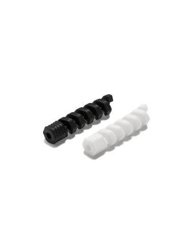Protecteur de câble usb et microusb inofix noir-blanc couleurs / modèles assortis
