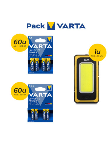 Varta promotion 38430-60 + 38431-60 + 36126-1