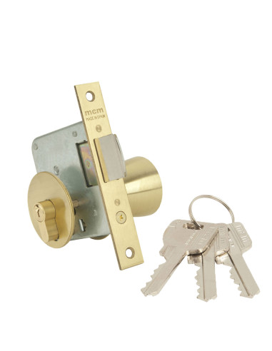 Serrure hypothécaire avec bouton 1561-3-50 mcm