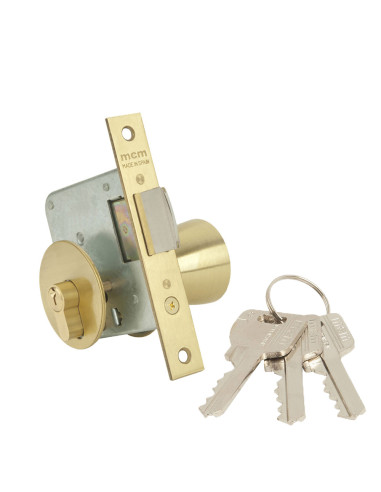 Serrure hypothécaire avec bouton 1561-3-60 mcm
