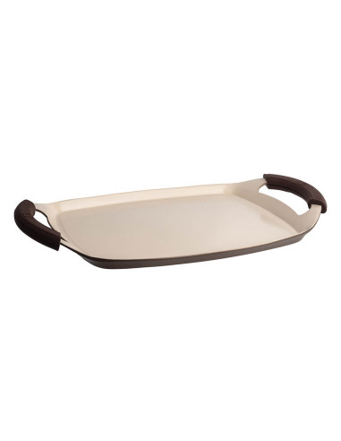 Gril 36x23cm aluminium forgé induction natur san ignacio