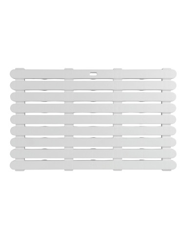 Sol de salle de bain in/extérieur 80x50cm blanc 22946100 wenko