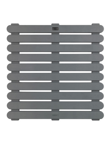 Sol de salle de bain in/extérieur 55x55cm gris 22947100 wenko