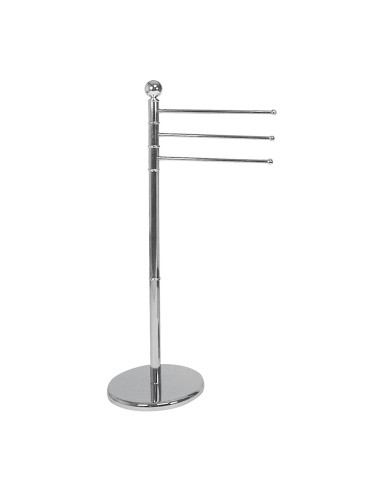 Porte-serviette sur pied exclusif chrome 15148100 wenko