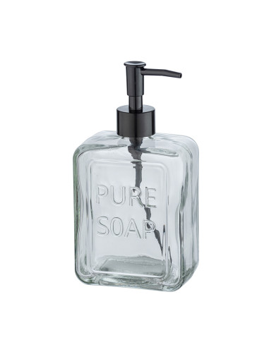 Pure soap distributeur de savon transparent 24714100 wenko