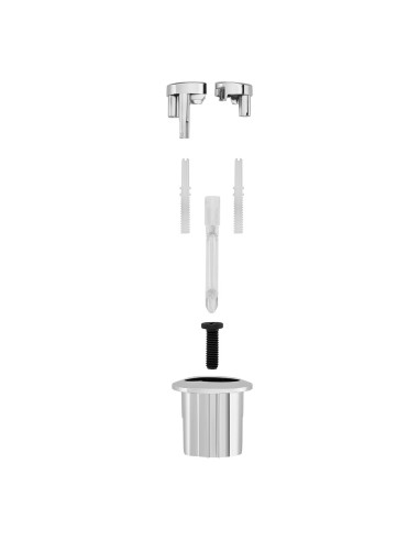 Kit g double poussoir court avec mecanisme de decharge d2d ah0001800r roca
